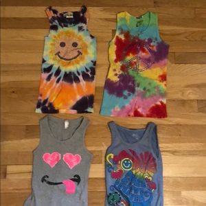 Amer. Apparel,Lemon,Rock Candy,FBZ ribbed tanks